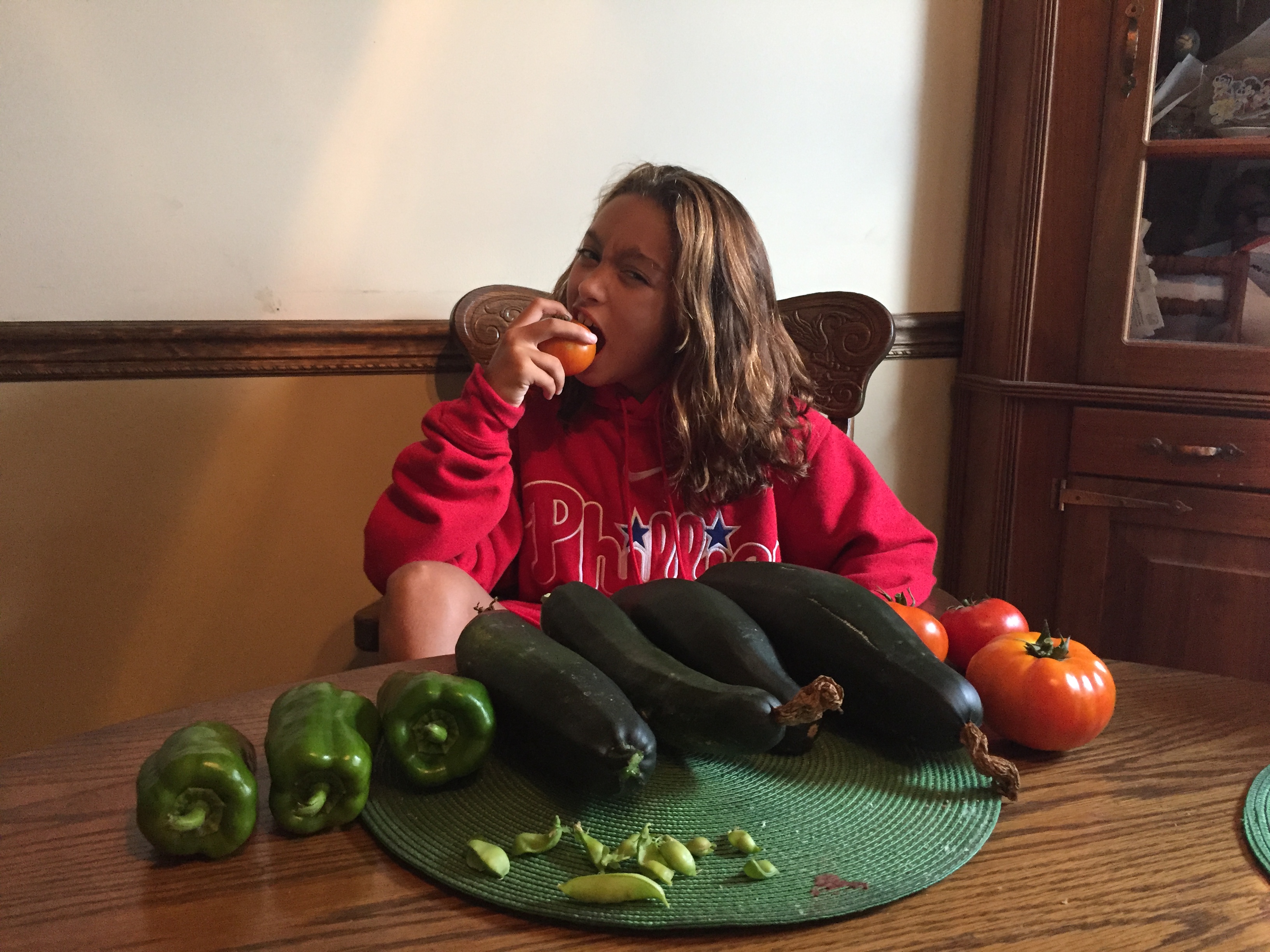 A summer's harvest on the table